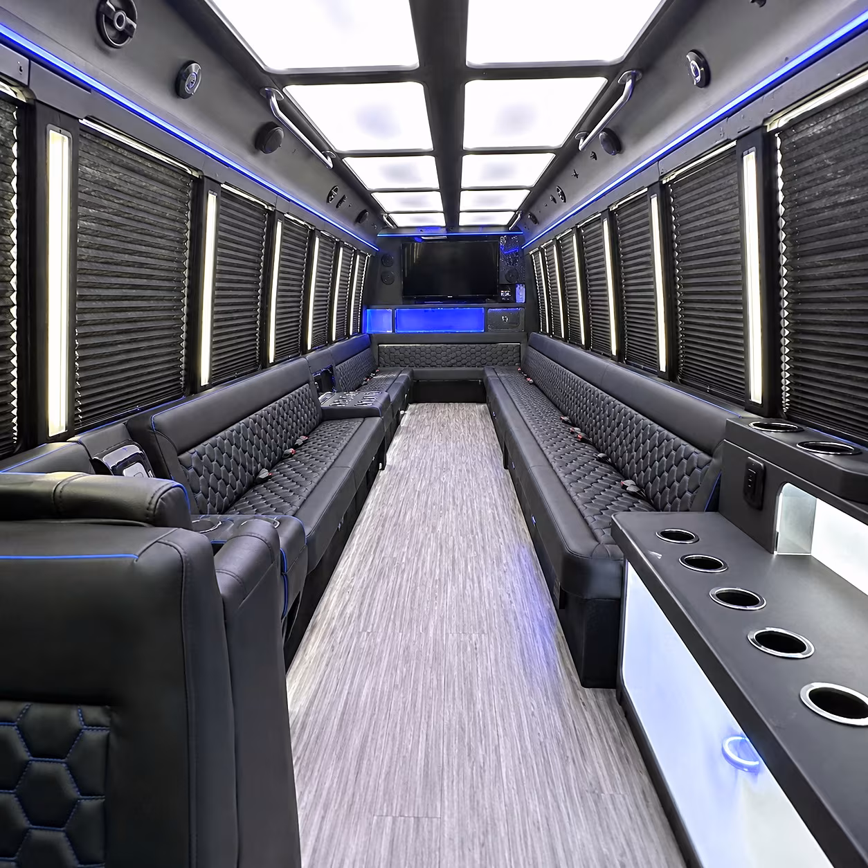 jersey city party bus interior