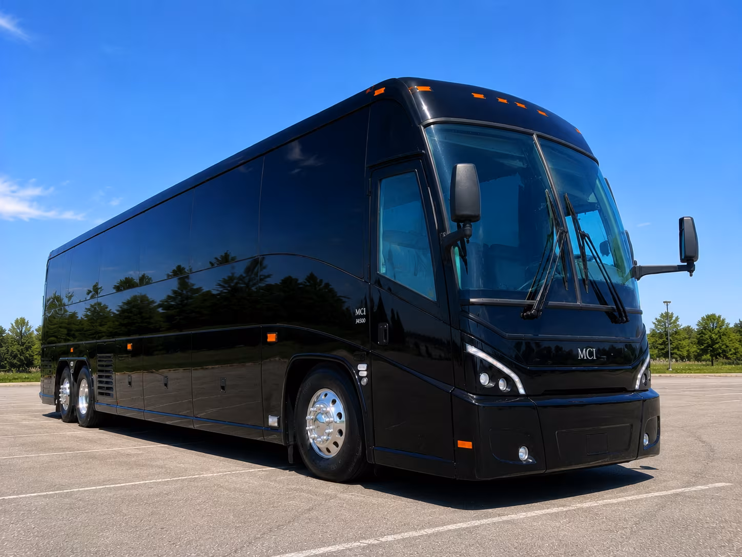 out of state charter bus service for corporate groups leaving jersey city