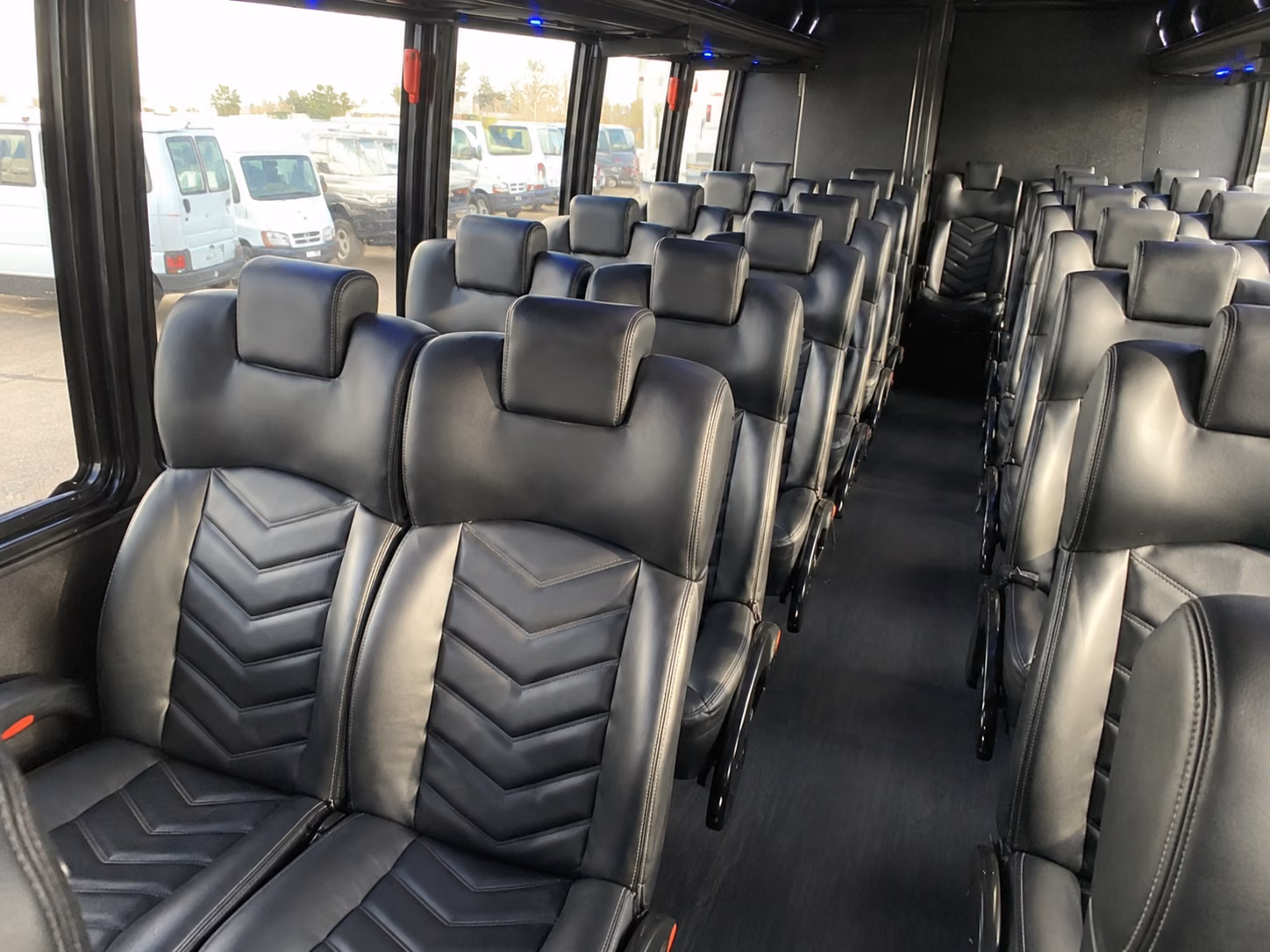 shuttle buses for wedding guests between jersey city hotels and venues